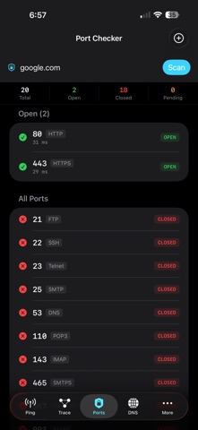 NetSleuth screenshot