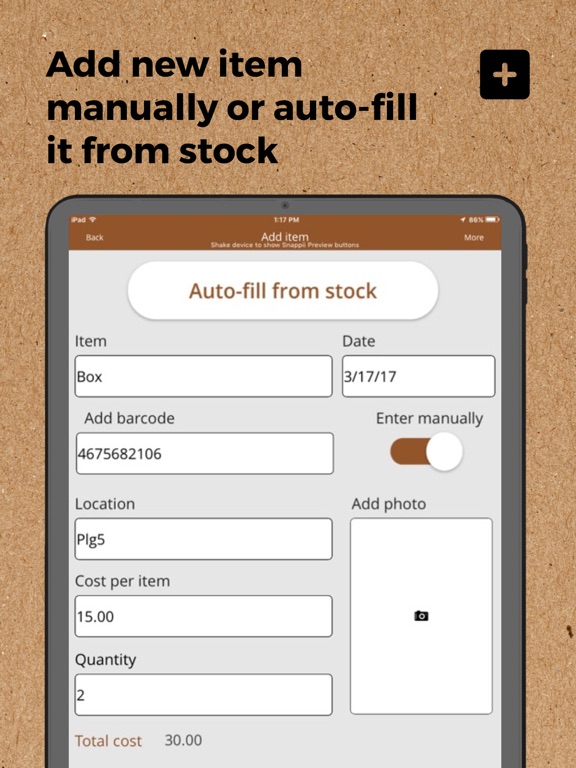 Screenshot #5 pour Warehouse Inventory & Shipment