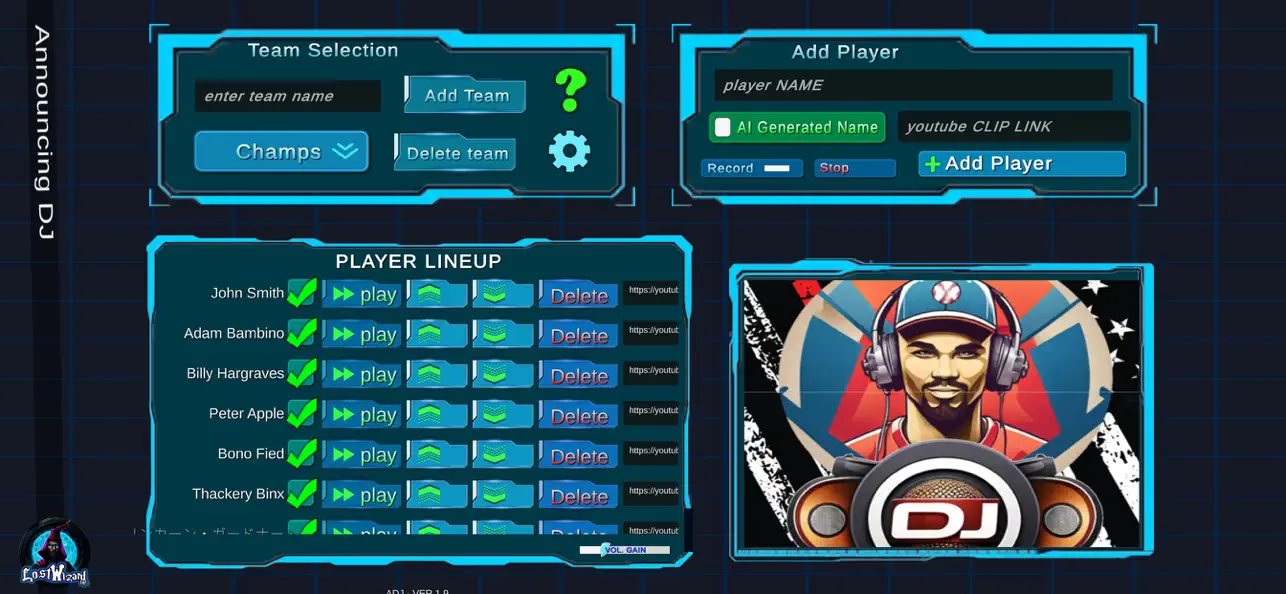Screenshot #1 pour Announcing DJ