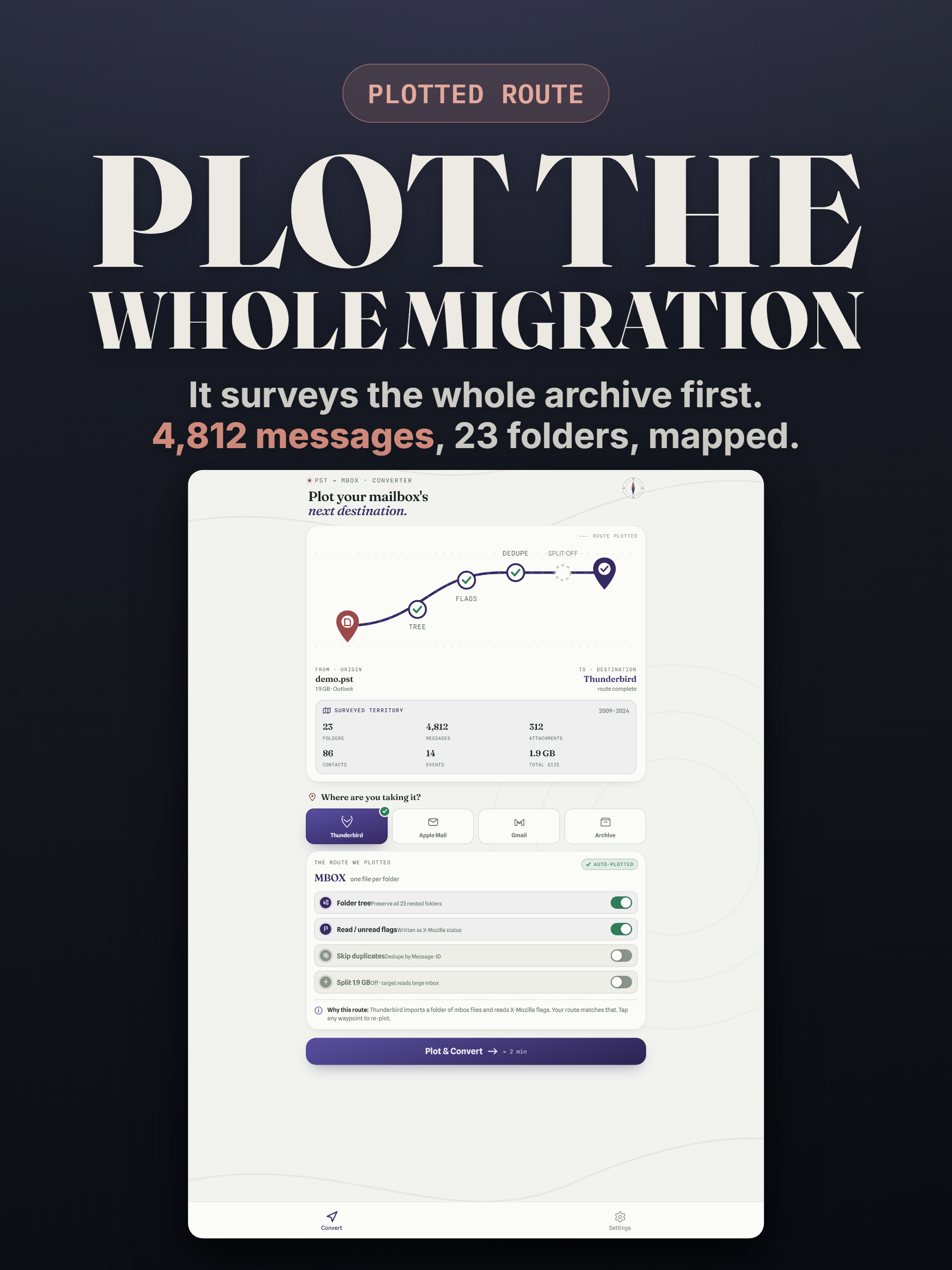 PST to MBOX Converter, PDF screenshot 8