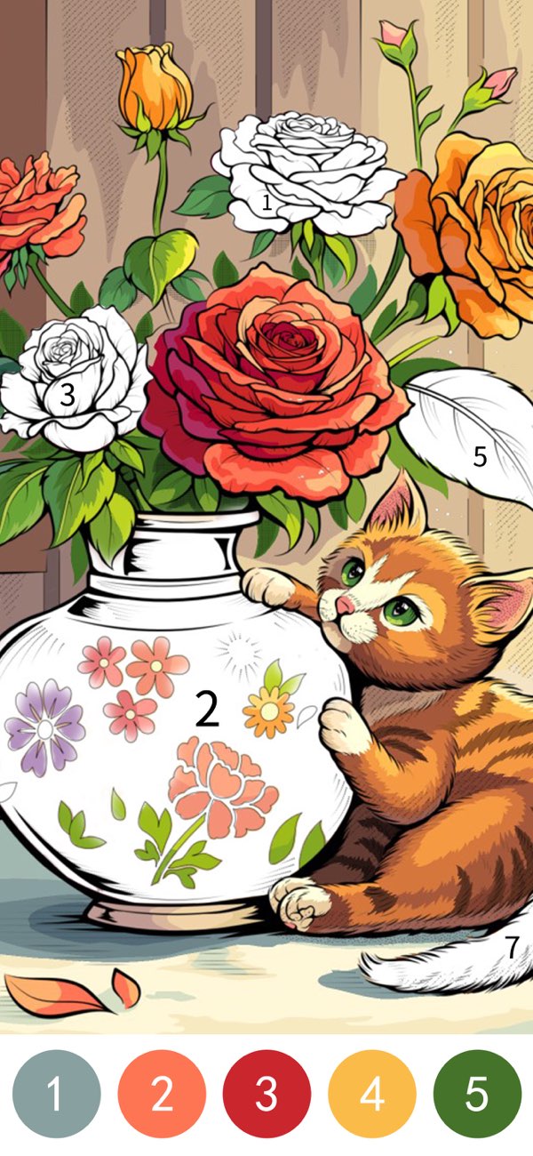 Vivid Color Paint By Number screenshot 18