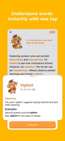 Orro - Improve vocabulary easy screenshot
