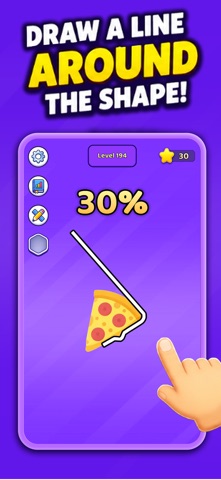Draw a Line Around iPhone screenshot