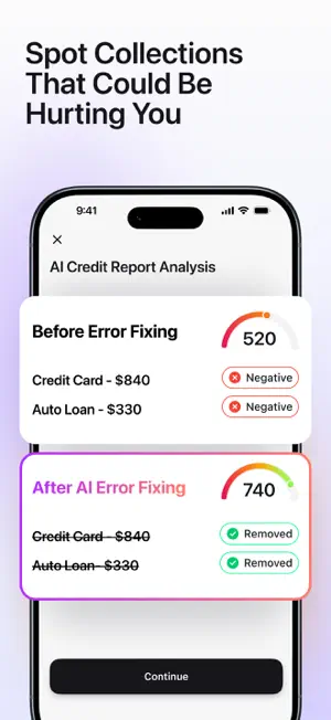 Credit Booster AI: Fix & Build screenshot 4