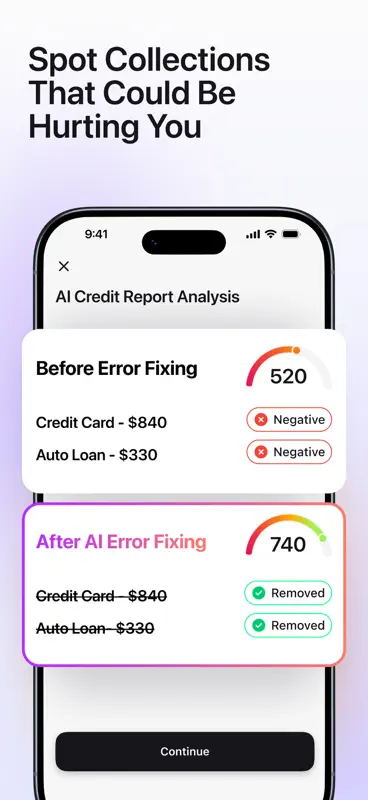 Credit Booster AI: Fix & Build screenshot 4 of 10