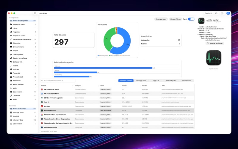 App screenshot