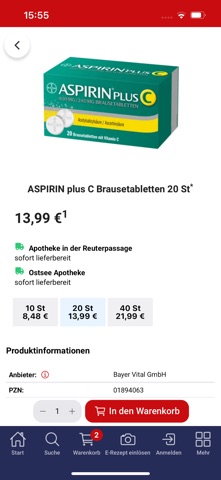Gesundcenter screenshot