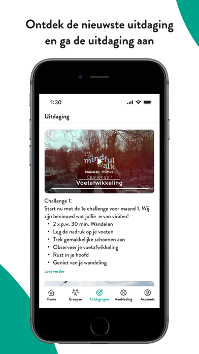 ProVoet MindSteps Screenshot