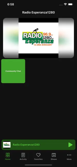 Radio Esperanza1280 screenshot 1