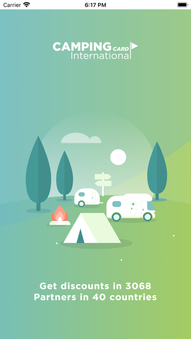 Camping Card International Screenshot