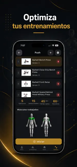 AIronPump - Gym Workout screenshot 2