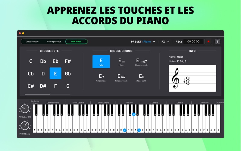 Screenshot #3 pour Synthé De Studio: Synthétiseur