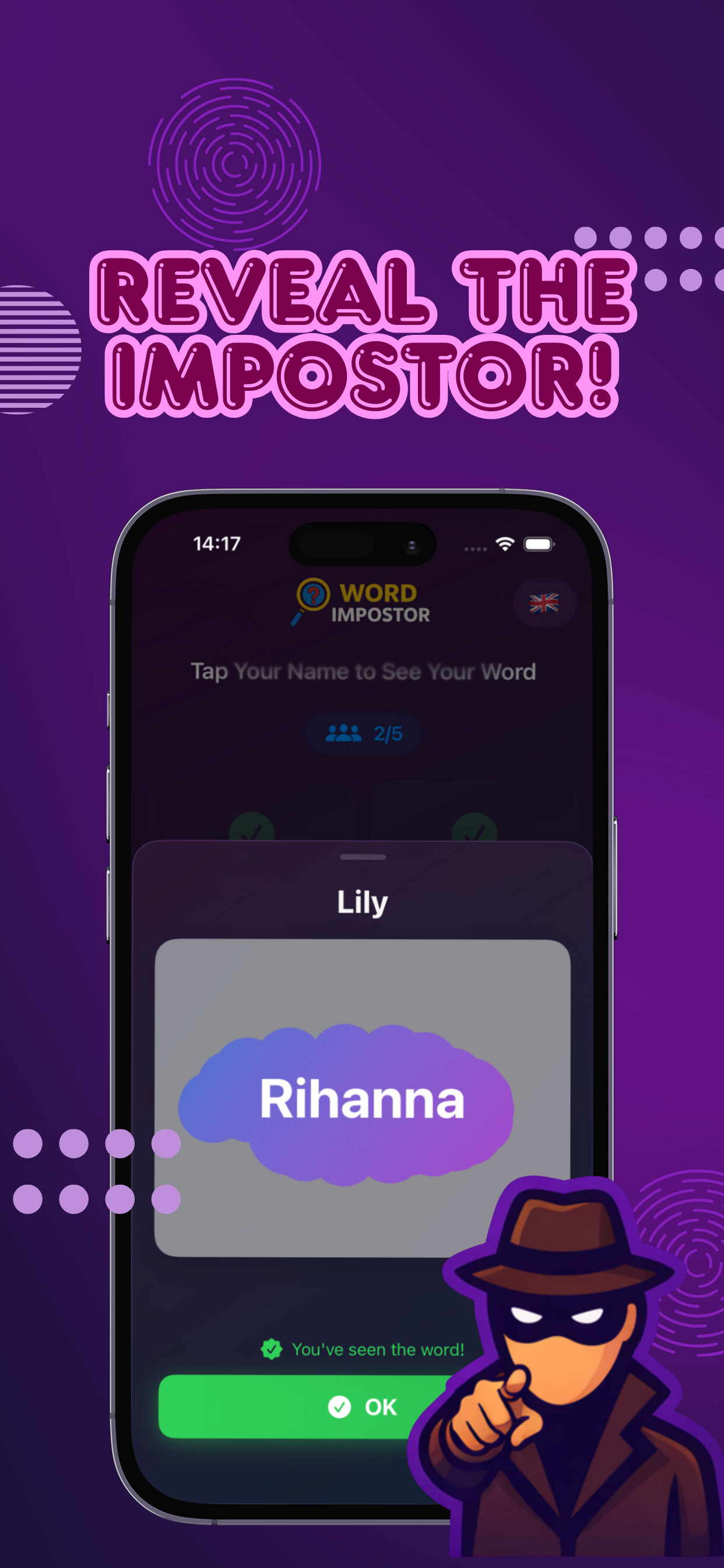 Word Impostor: Play & Lie screenshot 3