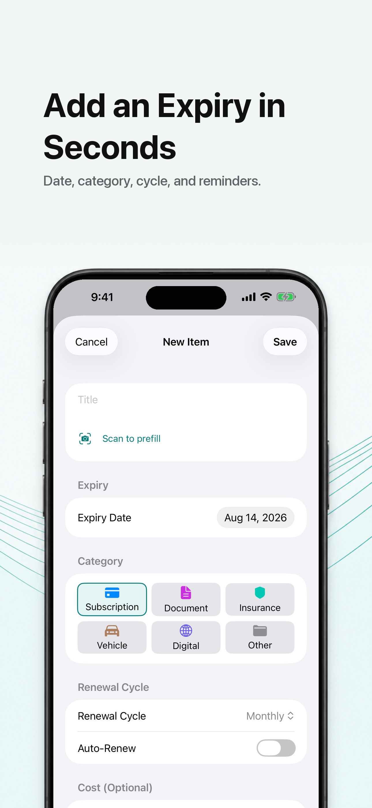 Renio - Expiry Tracker screenshot 4