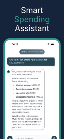 Expense Tracker - Cash Chat screenshot