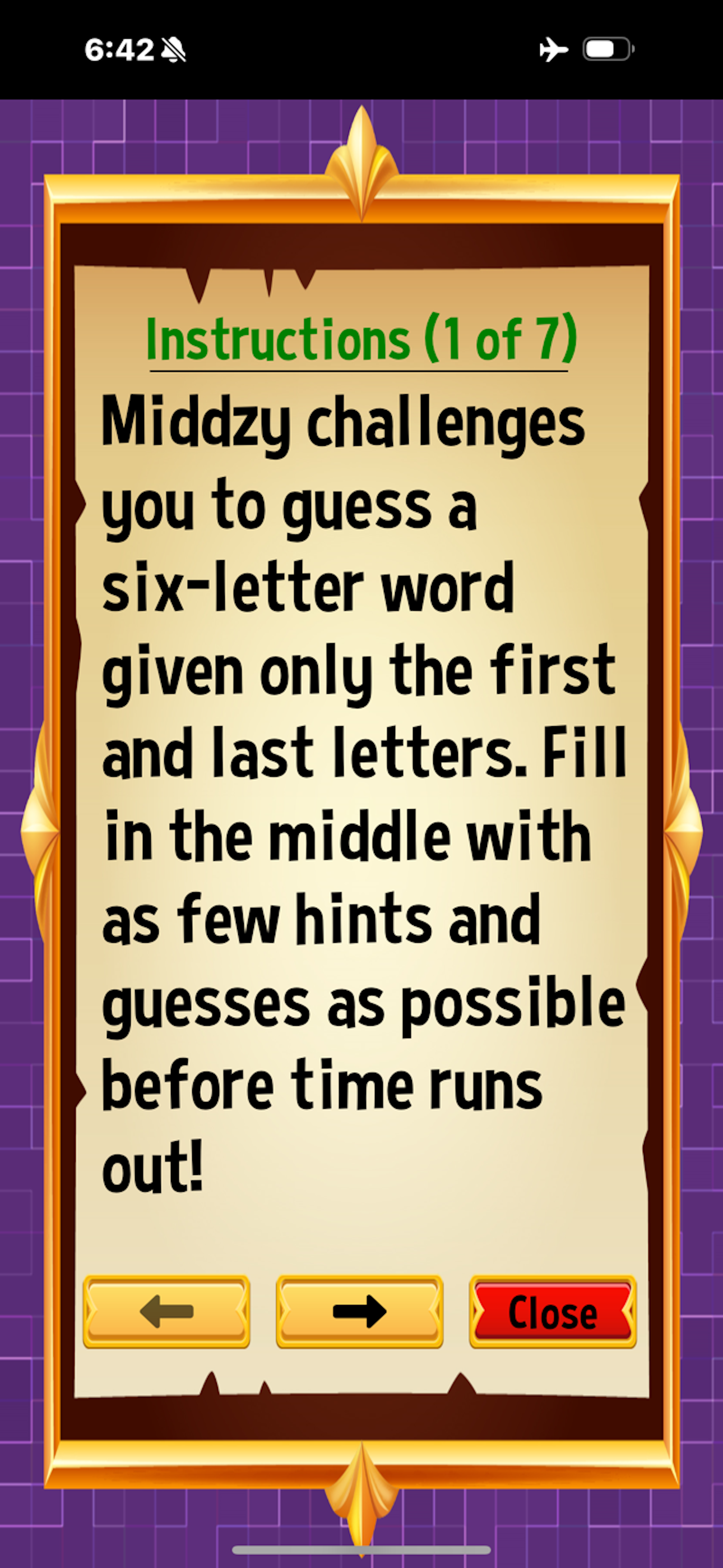 Middzy - Word Puzzle Game screenshot 9
