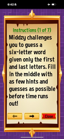 Middzy - Word Puzzle Game Screenshot 8 of 10