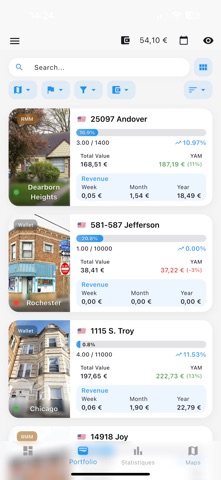 RealToken Asset Tracker screenshot