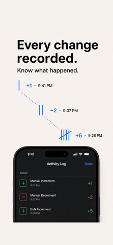 SnapCount: Tally Counter iPhone screenshot
