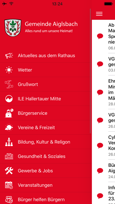 Screenshot #1 pour Gemeinde Aiglsbach