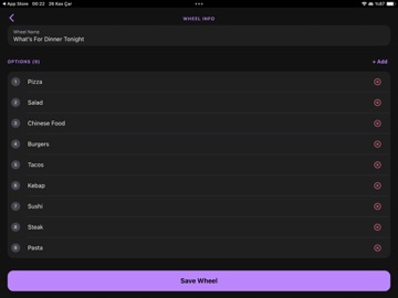 Decido: Spin Wheel & Raffle iPad screenshot