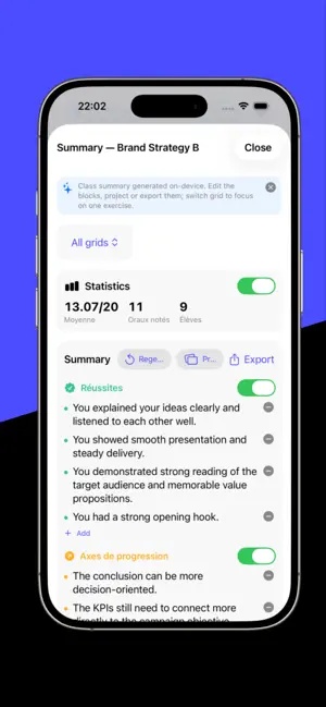 Tissyo Jury: Assessment screenshot 4