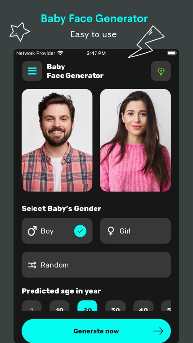 Kid Generator-Future Baby Face Screenshot