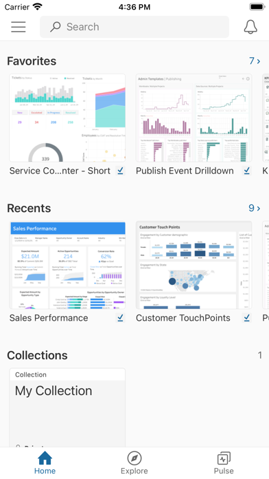 Tableau Mobile for Intune screenshot 1