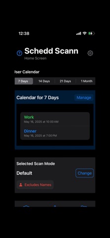 ScheduleScanner Screenshot 1 of 4