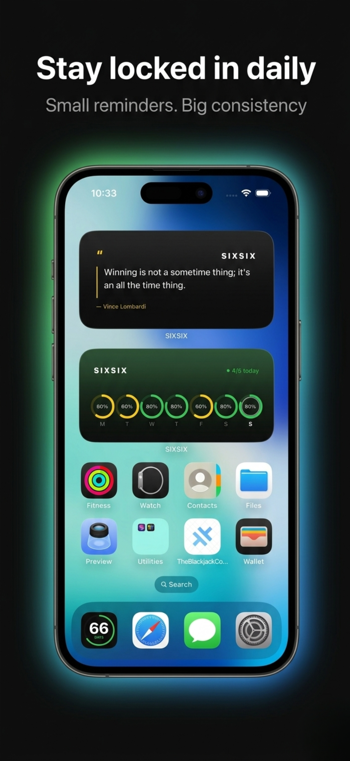 SIXSIX: Habit Tracker