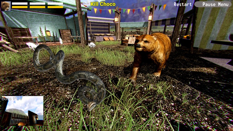 Python Snake Survival Sim screenshot-0