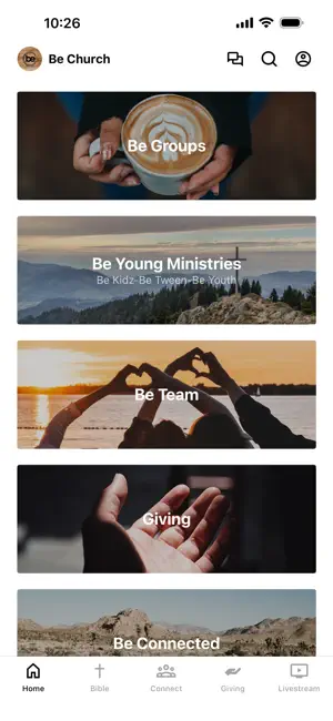 Be Community Church screenshot 1