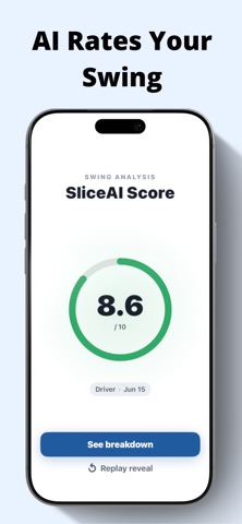 SliceAI: Golf Swing Analyzer screenshot