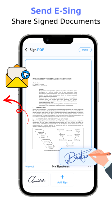 Sign Docs - Signature on PDF Screenshot