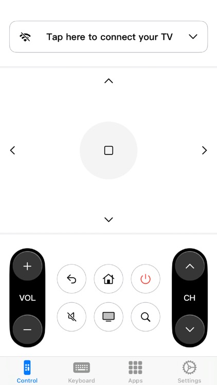 TV Remote Control Pad