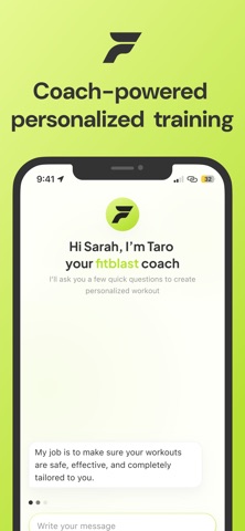 Fitblast App Screenshot 1 of 5