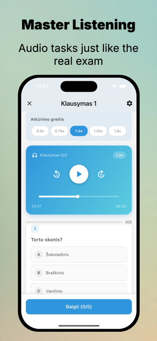 Lithuanian Exam Prep Screenshot 3 of 6