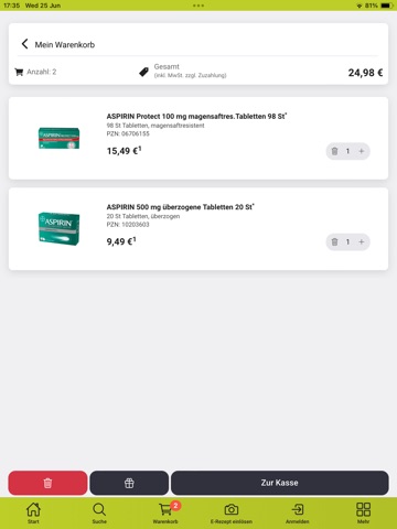 HesseApo+ iPad screenshot