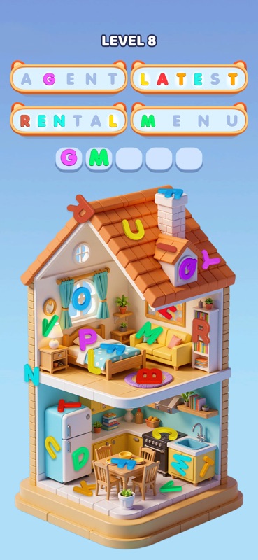 Word Screw Go : Puzzle 3D screenshot 1