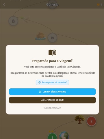 Viagem pela Bíblia iPad screenshot