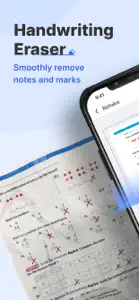 Homework Scanner - Note Eraser screenshot #1 for iPhone