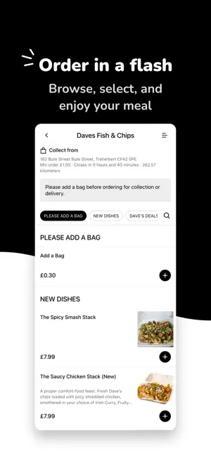 Daves Fish & Chips screenshot 1