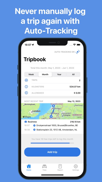 Trip Log & Driving by Tripbook
