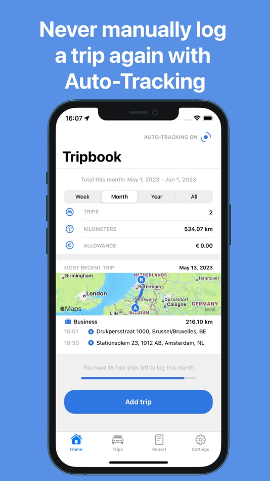 #1. Trip Log & Driving by Tripbook (iOS) 게시자: Simon Jansen