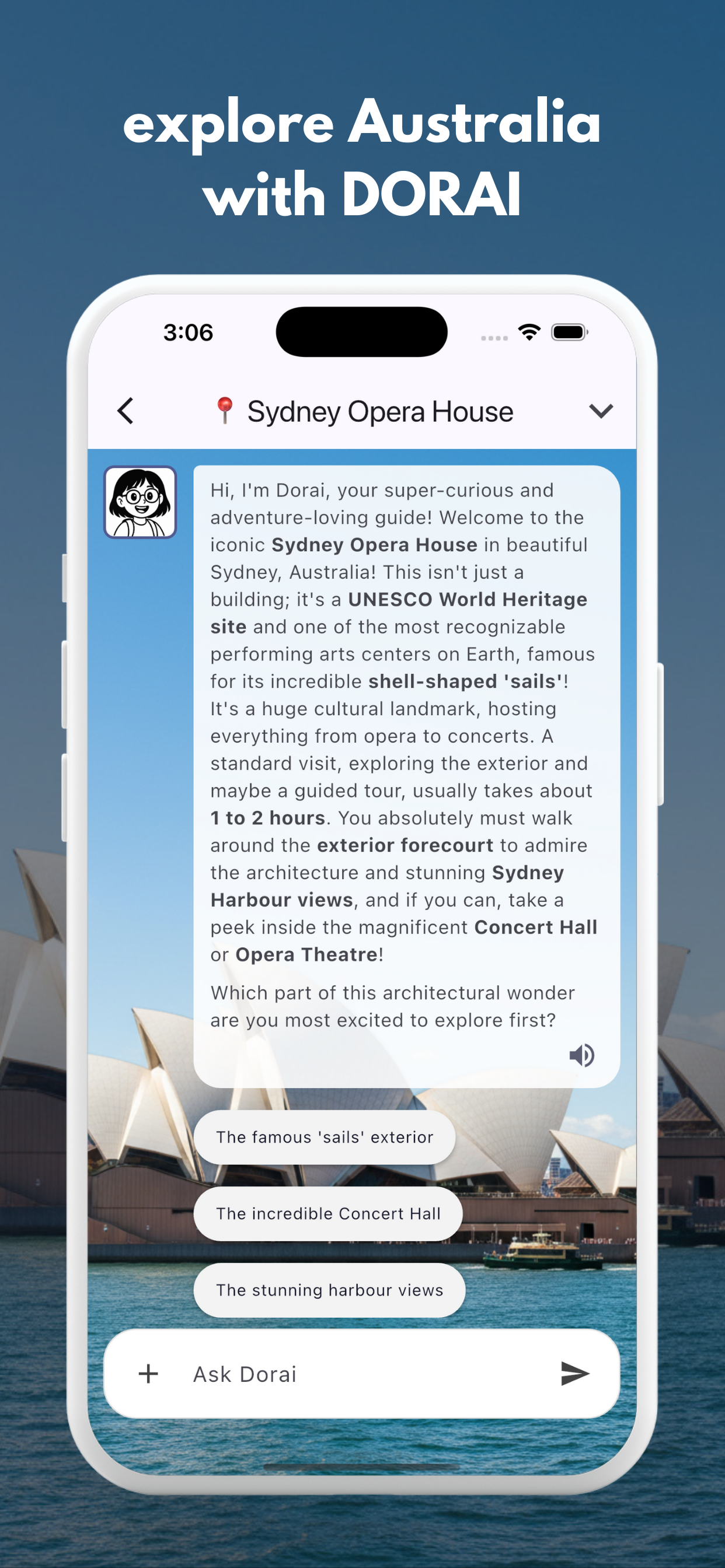 Dorai – AI Tour Guide
