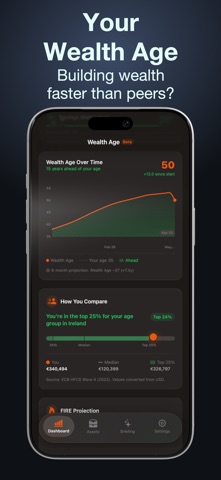 WealthMap - Net Worth Tracker Screenshot 2 of 7