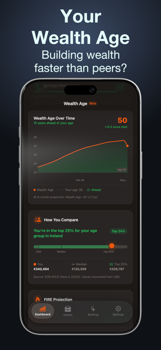 WealthMap - Net Worth Tracker Screenshot 2 of 7