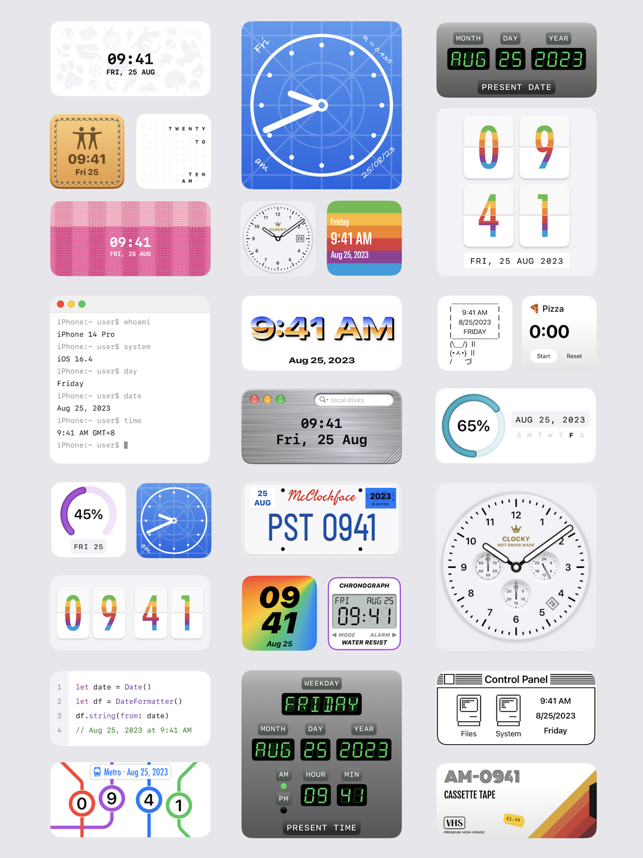 ‎McClockface: Flip Clock-skjermbilde