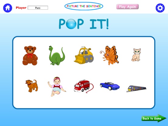 Picture the Sentence HD iPad screenshot 6 - Education app
