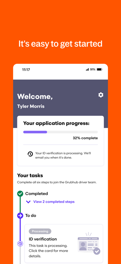 Grubhub for Drivers 的 App Store 截图 3